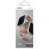 UNIQ pasek Revix Apple Watch Series1/2/3/4/5/6/7/8/9/SE/SE2/Ultra/Ultra 2 42/44/45/49mm. Reversible Magnetic różowy-beżowy/pink-beige