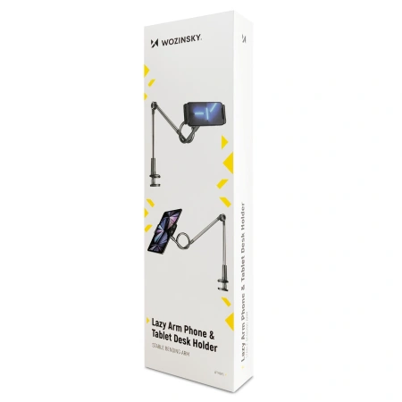 WOZINSKY UCHWYT TELEFONU I TABLETU ELASTYCZNY DO ROWERU MOTOCYKLA WTHBK5