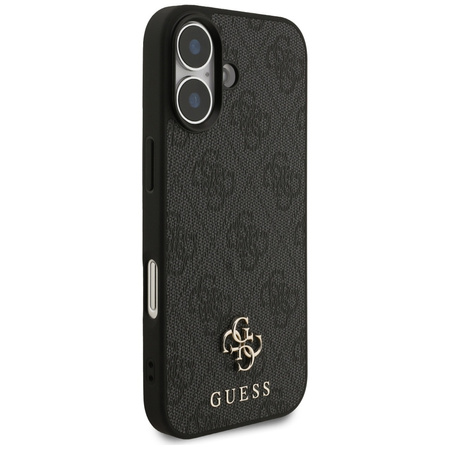 Etui Guess 4G Small Classic Logo MagSafe do iPhone 17 czarny