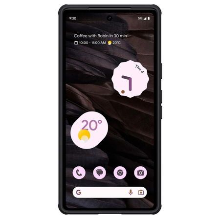 Pancerne etui Google Pixel 7a z osłoną na aparat Nillkin CamShield Pro Case - czarne