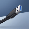 Ugreen kabel przedłużacz przejściówka USB-A (męski) - USB-A (żeński) USB 3.0 5Gb/s 0.5m czarny (US129)