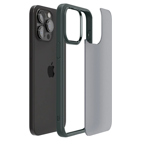 Spigen Ultra Hybrid, frost green - iPhone 15 Pro Max