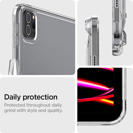 SPIGEN AIRSKIN HYBRID ”S” IPAD PRO 12.9 2021 / 2022 CRYSTAL CLEAR