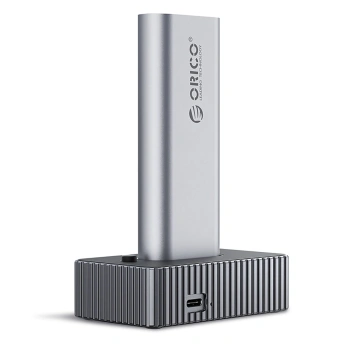 Stacja dokująca Orico IT18C3 na dysk M.2 NVMe/SATA - szara