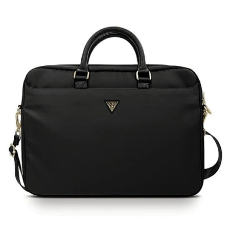 Guess Torba GUCB15NTMLBK 16 czarny/black Nylon Triangle Logo