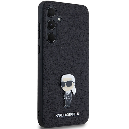 KARL LAGERFELD ETUI HARDCASE DO SAMSUNG A55 A556 FIXED GLITTER IKONIK LOGO