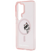Etui Karl Lagerfeld IML Peekaboo         Choupette MagSafe do Samsung Galaxy S26 Ultra różowy