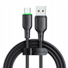 MCDODO KABEL USB-C SZYBKIE ŁADOWANIE DO SAMSUNG XIAOMI TYP C 6A 100W 1M LED