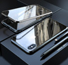 Wozinsky Magnetic Cam Slider Case magnetyczne etui 360 na cały telefon szkło na ekran osłona na aparat Huawei P40 czarny