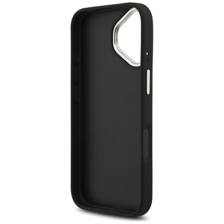 Etui Guess Grained Big 4G Classic Logo do iPhone 17 czarny