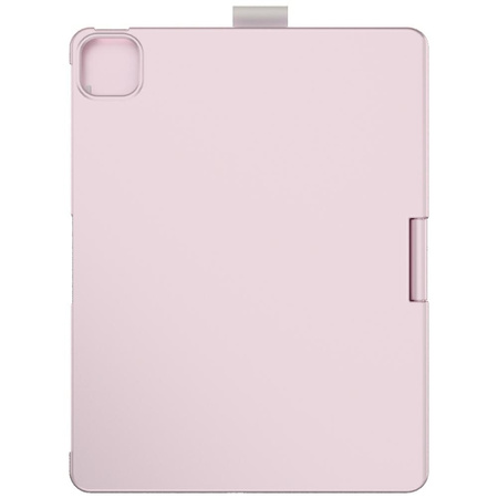 Etui Typecase Flexbook Touch z klawiaturą do iPad Air 11" 2024/2025 jasno różowy