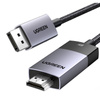 UGREEN KABEL DISPLAYPORT DO HDMI 8K 60HZ 2M DO KOMPUTERA MONITORA 2 METRY