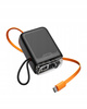 INNOSTYLE MINI POWERBANK 10000MAH 2X USB-C TYP C 33W ROZWIJANY KABEL USB-C