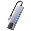 TECH-PROTECT V3-HUB ADAPTER 5IN1 DO LAPTOPA USB-C 4K HDMI Z PORTEM ETHERNET