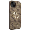 Guess GUHCP14S4GMGBR iPhone 14 6,1" brązowy/brown hardcase 4G Big Metal Logo
