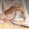 Kabel USB C (męski) - USB (żeński) 3.0 OTG 0.15m Ugreen US378 - czarny