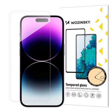 WOZINSKY SZKŁO HARTOWANE TEMPERED GLASS DO IPHONE 15 PRO MAX OCHRONA EKRANU