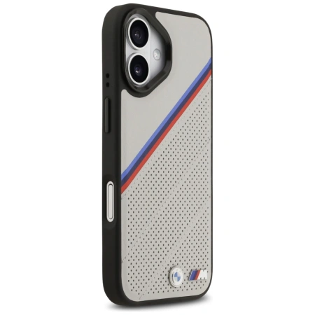 BMW ETUI CASE DO MAGSAFE IPHONE 17 M TRICOLOR METAL LOGO LUKSUSOWE