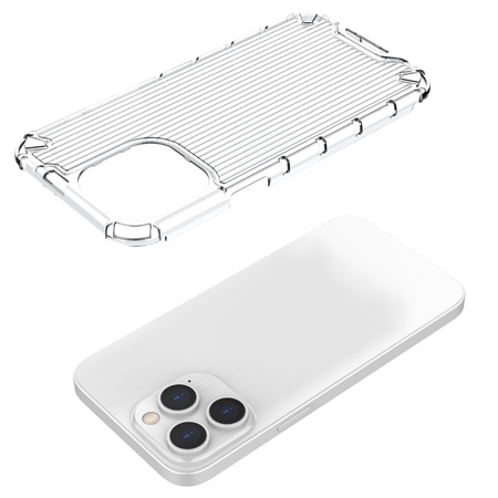 Ombre Protect Case etui do iPhone 14 Pro Max pancerny pokrowiec różowo-niebieskie