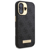 Guess GUHMP16SU4GPRK iPhone 16 6.1 czarny/black hardcase 4G Logo Plate MagSafe