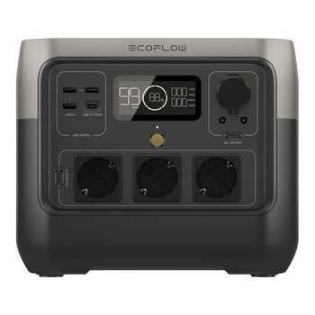 ECOFLOW RIVER 2 PRO PRZENOŚNA STACJA ZASILANIA DO TELEFONÓW SAMOCHODÓW 100W