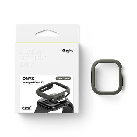 RINGKE CASE ONYX DO APPLE WATCH 10 46MM WYTRZYMAŁE NA CODZIENNE UŻYCIE