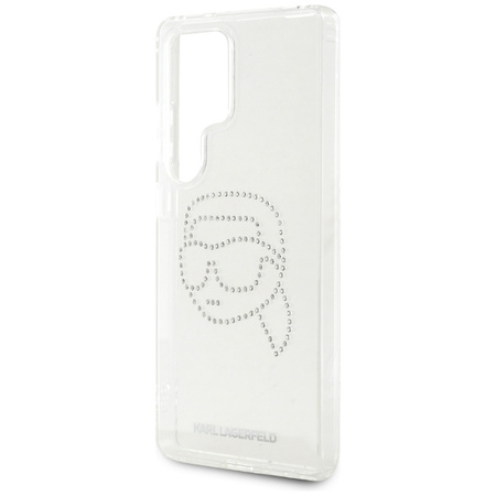 KARL LAGERFELD ETUI RHINESTONES KARL HEAD LOGO DO SAMSUNG GALAXY S25 ULTRA