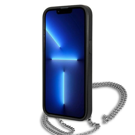 KARL LAGERFELD POKROWIEC DO IPHONE 13 PRO 13 6,1 HARDCASE LEATHER TEXTURED
