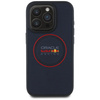 Red Bull RBHMP15X24PUILVR iPhone 15 Pro Max 6.7 hardcase granatowy/navy Leather Red Ring MagSafe