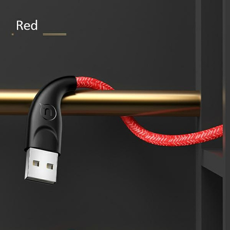 USAMS KABEL PLECIONY MICRO USB 2M DO TELEFONÓW SZYBKIE ŁADOWANIE NA PREZENT