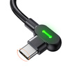 MCDODO KABEL KĄTOWY 90° USB-C SZYBKIE ŁADOWANIE DWUSTRONNY USB TYP C LED 2M
