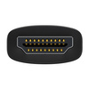 Baseus Lite Series przejściówka adapter HDMI do VGA + mini jack 3,5mm / zasilanie micro USB czarny (WKQX010101)