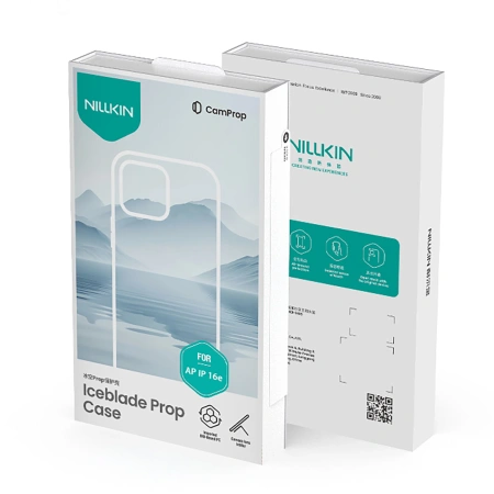 NILLKIN ETUI ICEBLADE PROP Z OCHRONĄ OBIEKTYWU DO IPHONE 16E