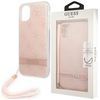 Guess GUOHCN61H4STP iPhone 11 różowy/pink hardcase 4G Print Strap