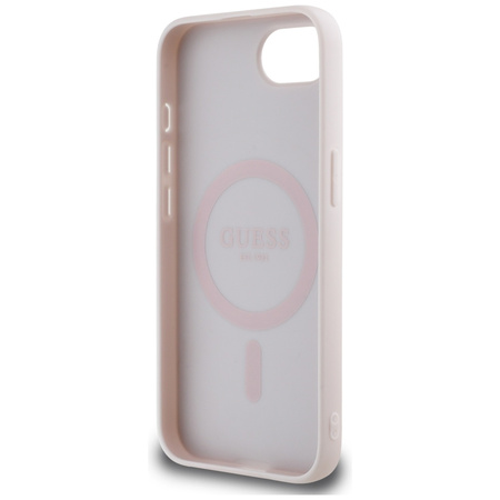GUESS CASE POKROWIEC MAGNETYCZNY DO IPHONE 16E DO MAGSAFE Z LOGO TRIANGLE