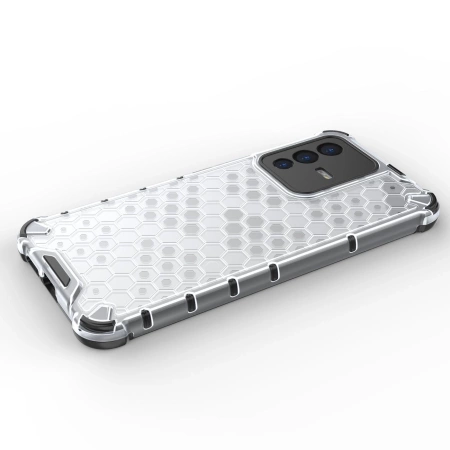 HURTEL ETUI PANCERNE DO VIVO V23 5G HONEYCOMB Z ŻELOWĄ RAMKĄ OCHRONNE