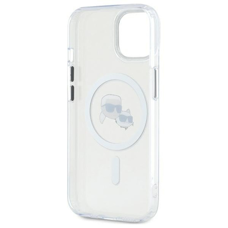 KARL LAGERFELD ETUI HARDCASE DO IPHONE 14 6.1 Z DO MAGSAFE KARL&CHOUPETTE