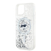 KARL LAGERFELD ETUI HARDCASE LIQUID GLITTER CHOUPETTE HEAD DO IPHONE 15 14