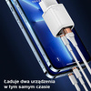 USAMS ŁADOWARKA 1XUSB-C 1XUSB DO MAGSAFE IPHONE 11 12 13 14 33W PD3.0 QC3.0