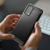 HURTEL CARBON CASE DO ONEPLUS NORD N200 5G ELASTYCZNY POKROWIEC Z OCHRONĄ