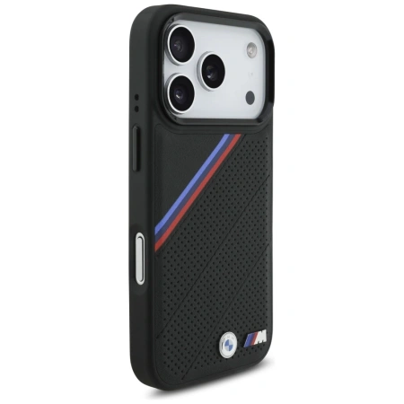 BMW ETUI M TRICOLOR METAL LOGO MAGSAFE DO IPHONE 17 PRO POKROWIEC Z LOGO