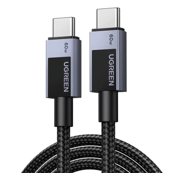 UGREEN KABEL USB-C DO USB-C DO HUAWEI IPAD PRO 60W PD 3M SZYBKIE ŁADOWANIE