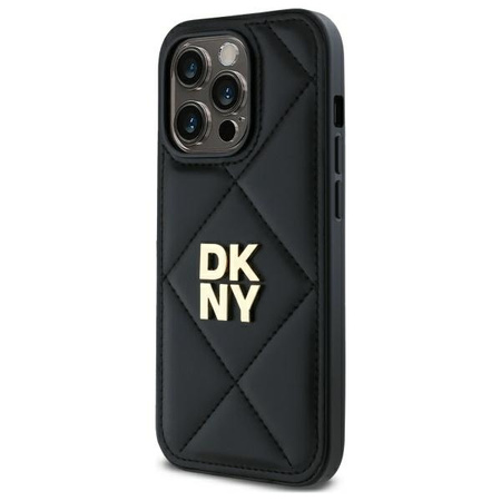 DKNY ETUI DO IPHONE 14 PRO 6.1 QUILTED STACK LOGO POKROWIEC OCHRONNY