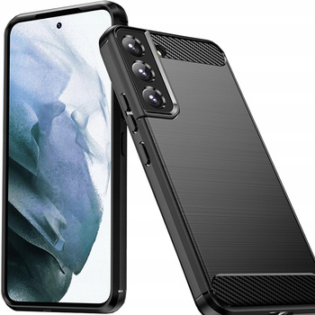 HURTEL ETUI CARBON CASE DO SAMSUNG GALAXY S23+ KARBONOWY POKROWIEC SILIKON