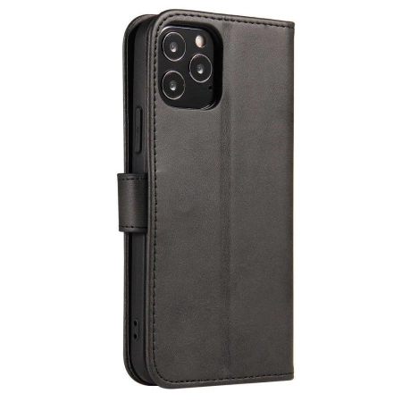 HURTEL POKROWIEC MAGNET CASE Z KLAPKĄ I FUNKCJĄ PODSTAWKI DO POCO M4 PRO 5G