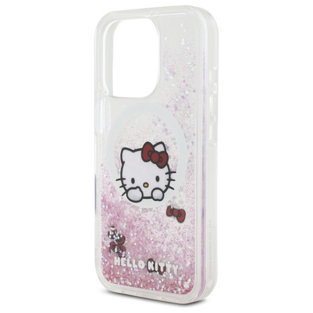 HELLO KITTY ETUI HARDCASE DO IPHONE 16 PRO MAX 6.9 LIQUID GLITTER SWEET