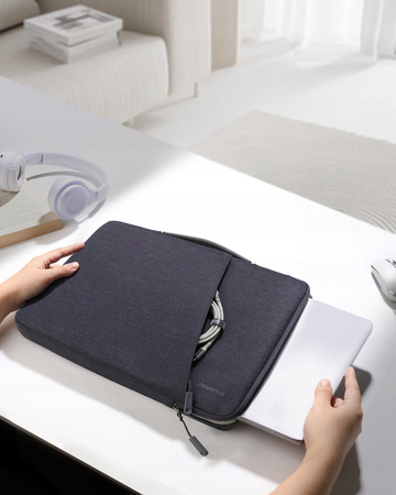 INNOSTYLE TORBA NA LAPTOPA 13 14 WODOODPORNA ETUI OMNIPROTECT PLUS SZARA