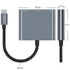 TECH-PROTECT HUB 3IN1 ADAPTER DO APPLE MACBOOK AIR PRO Z PRZEJŚCIÓWKĄ USB-C