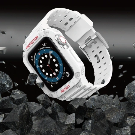 HURTEL OPASKA PANCERNA DO APPLE WATCH 7 6 5 4 3 2 SE 45 44 42MM Z POKROWCEM