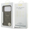 Etui Guess 4G Ring Classic Logo MagSafe do iPhone 17 Pro brązowy